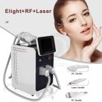 Multifunction Portable 3 Handle IPL+RF+Nd Yag Laser Tattoo Hair Removal Remover