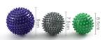 Physical Spiky Massage Ball Portable Foot Back Muscle Deep fascia Release Spiked