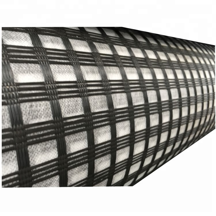 Reinforced Soil Reinforcement Geogrid In Road Construction 100kn