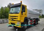 Howo Water Storage Truck , 20cbm Tank Capacity Water Hauling Truck Heavy Weight