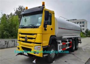 Quality Howo Water Storage Truck , 20cbm Tank Capacity Water Hauling Truck Heavy Weight wholesale