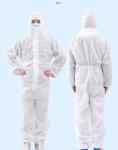 Medical Lightweight Disposable Coveralls Isolatin PPE Lab Protective Coverall