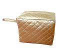 Square veins quilted traveling non woven carry bags