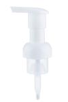 White Polypropylene 40mm Foam Pump For Neck Size 40/410
