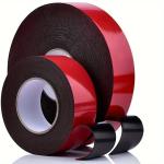 White Heat Resistant PE Double Side Foam Tape For Construction Glazing Acrylic