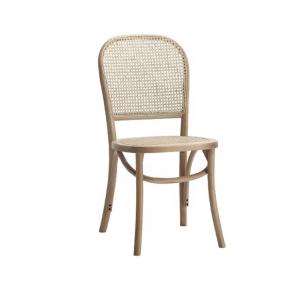 Quality SGS Certificate Length 46cm Rattan Garden Chairs , Bistro Wicker Chair wholesale