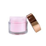Round Bottom Frosted Cosmetic Cream Jar PET High Impact Resistance