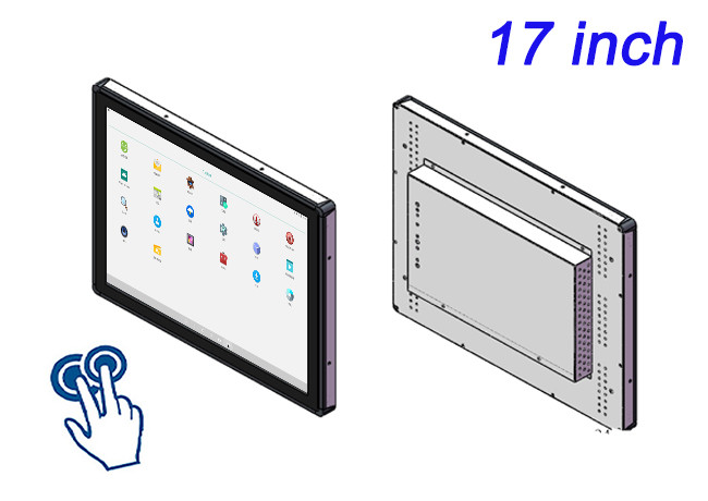 17-Inch Android Embedded Touch Display for Aerospace Control Panels, Public Terminals, Laboratory Instruments, and Factory Dashboards
