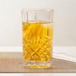 35CL Heavy Bottom Cut Crystal Old Fashioned Glasses Tumblers 12.3 Ounce
