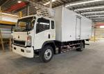 10 Ton Refrigerated Truck 140HP RHD Carrying Vegetables / Fruits