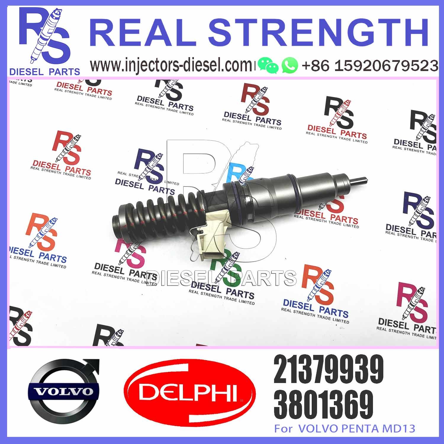 High Quality Diesel Engine Fuel Injector BEBE4D27002 21379939 For Vo lvo