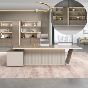Quality Home Office Furniture Luxury Office Desk Modern I Shape Office Desk Boss Executive Desk wholesale