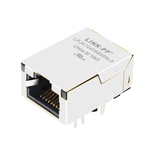 Quality LPJK70409B98NLS Low Profile RJ45 Magnetics jack 100 Base-T Tab Up Orange&amp;Green/Yellow Leds wholesale