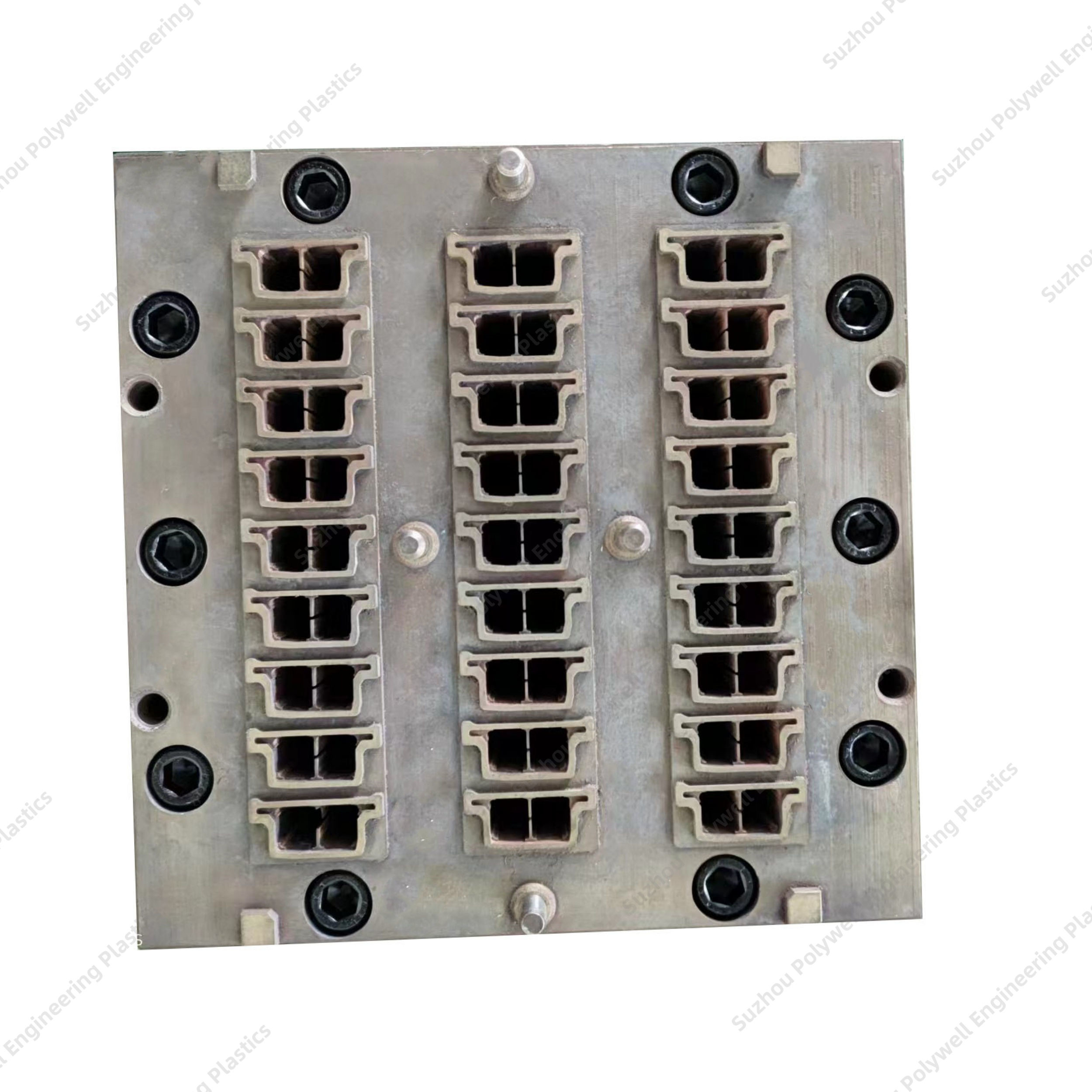 Plastic Extrusion Mold Tool For Thermal Barrier Strips Tape Extruding Mould