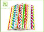 Personalized Pink Party Paper Straws For Holidays 197MM Logo Printable