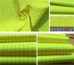 Cleanroom Clothing Fluorescent Fabric For Multifunctional ESD Lad Coat Cloth