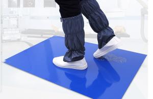 Quality Entrance Tacky Mats Clean Room PU Adhesive Dust Removal Reusable wholesale
