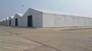 Quality 30x50 Aluminum Frame Outdoor Warehouse Tent With Fireproof Roof Cover wholesale