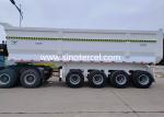 Transportation Tipper Semi Trailer SGS BV Hydraulic Tipper Trailer