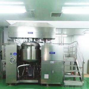 Quality Explosion proof vacuum emulsifier mixing machine for cosmetic wholesale