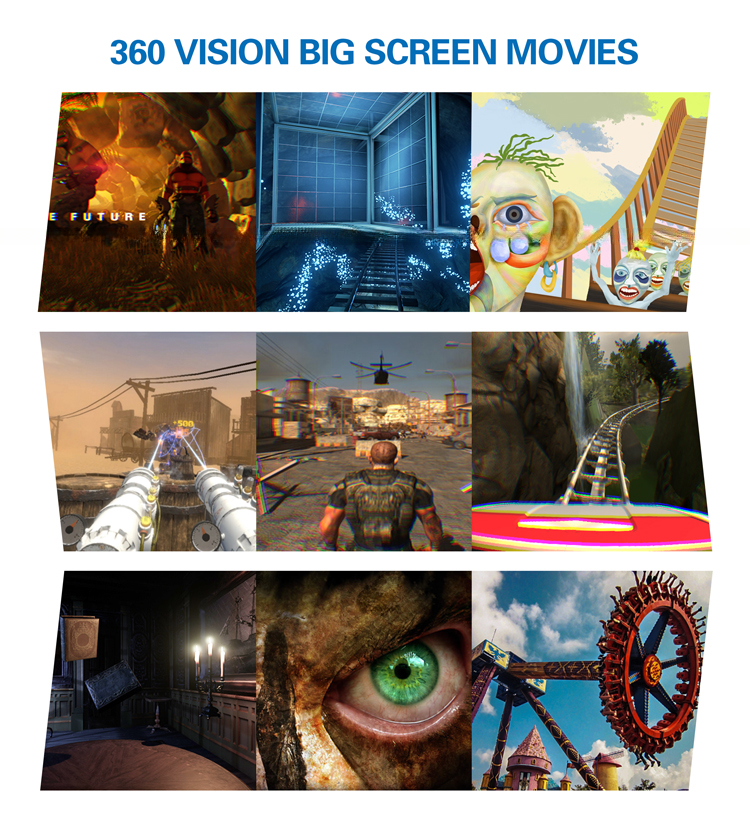 Dreamland VR Magic UFO Flying Saucer 360 9D VR Cinema Simulator VR Flight Simulator 720