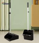 91cm Broom Dustpan Set Aluminum Telescopic Handle Industrial Windproof Lobby