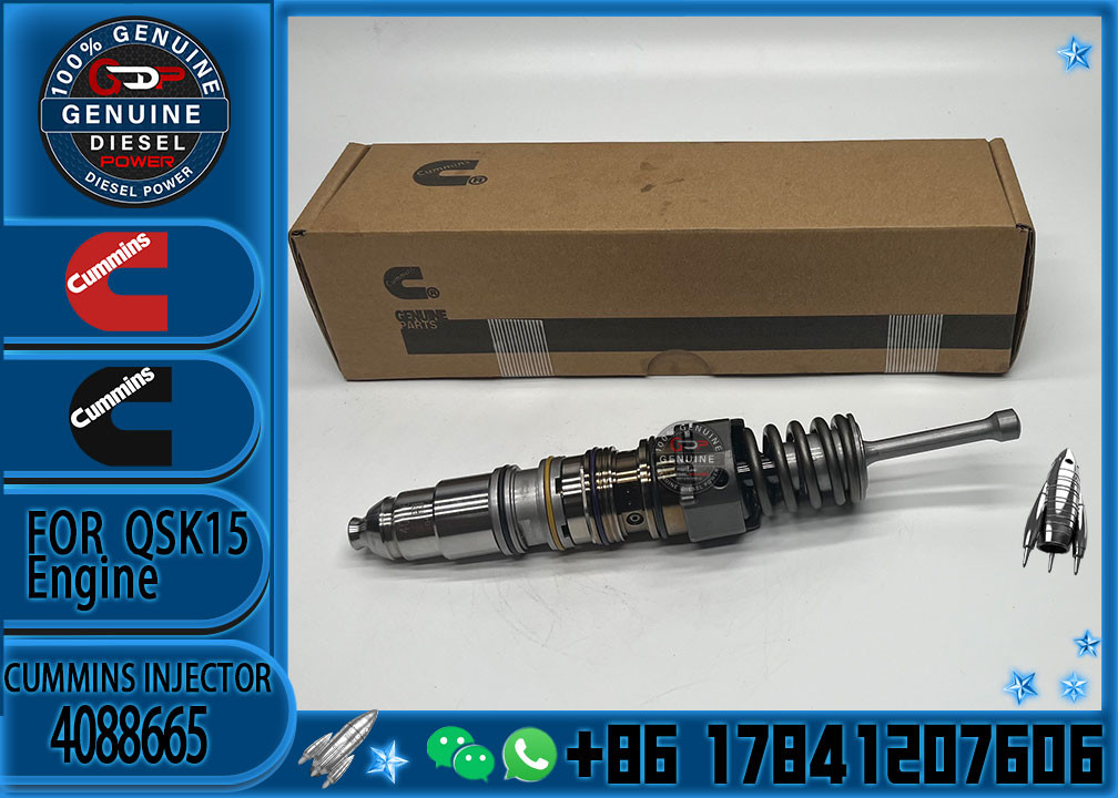 Original High Quality ISX15 QSX15 diesel engine parts injector 4088665 for cummins