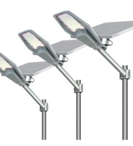 Quality Efficient 100w 200w 300w 400w Solar Street Light With Die Casting Aluminum Alloy wholesale