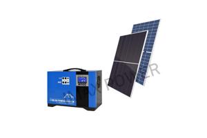 Quality 500W Portable Solar Storage System Generator With Solar Panel 240W wholesale