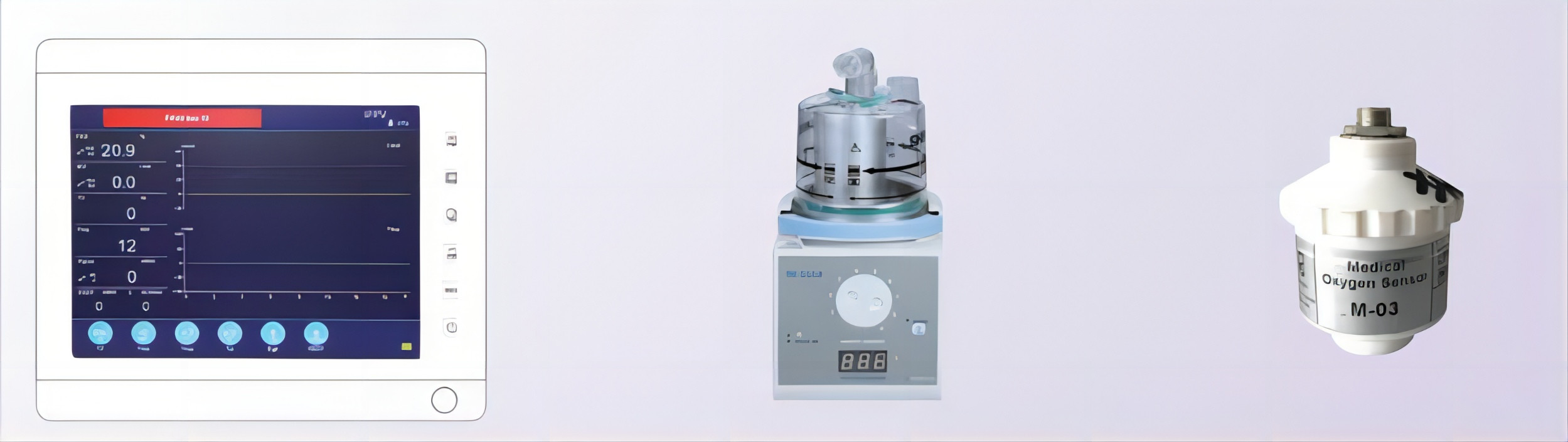 S1500 Neonatal Pediatric Medical Ventilator Equipment Oxygen Machine In ICU