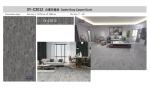 Castle Grey Carpet Vinyl Flooring 7''X48'' For Office Waterproof GKBM Greenpy SY