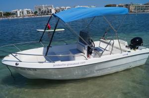 Quality Double Seats Fiberglass Fishing Boats 1.9m Width 6 Person Fishing Boat wholesale