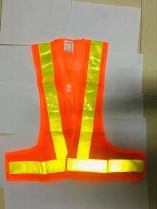 Quality Traffic Class 2 Mesh Safety Vest 120gram Orange Safety Vest Mesh wholesale