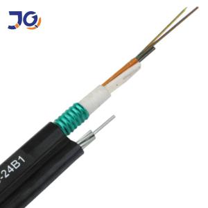 Quality 6 / 24 Core Single Mode Central Loose Tube GYTC8S Corrugated Tape For Fiber Optic Cable Outdoor wholesale