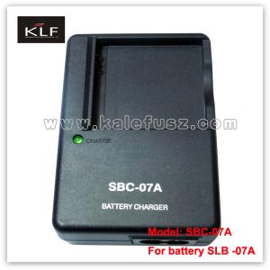 Quality Camera Charger SBC-07A For Samsung Battery SLB-07A wholesale