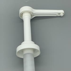 Quality White High Dose Plastic Food Syrup Dispenser Pump Soy Sauce Pump wholesale