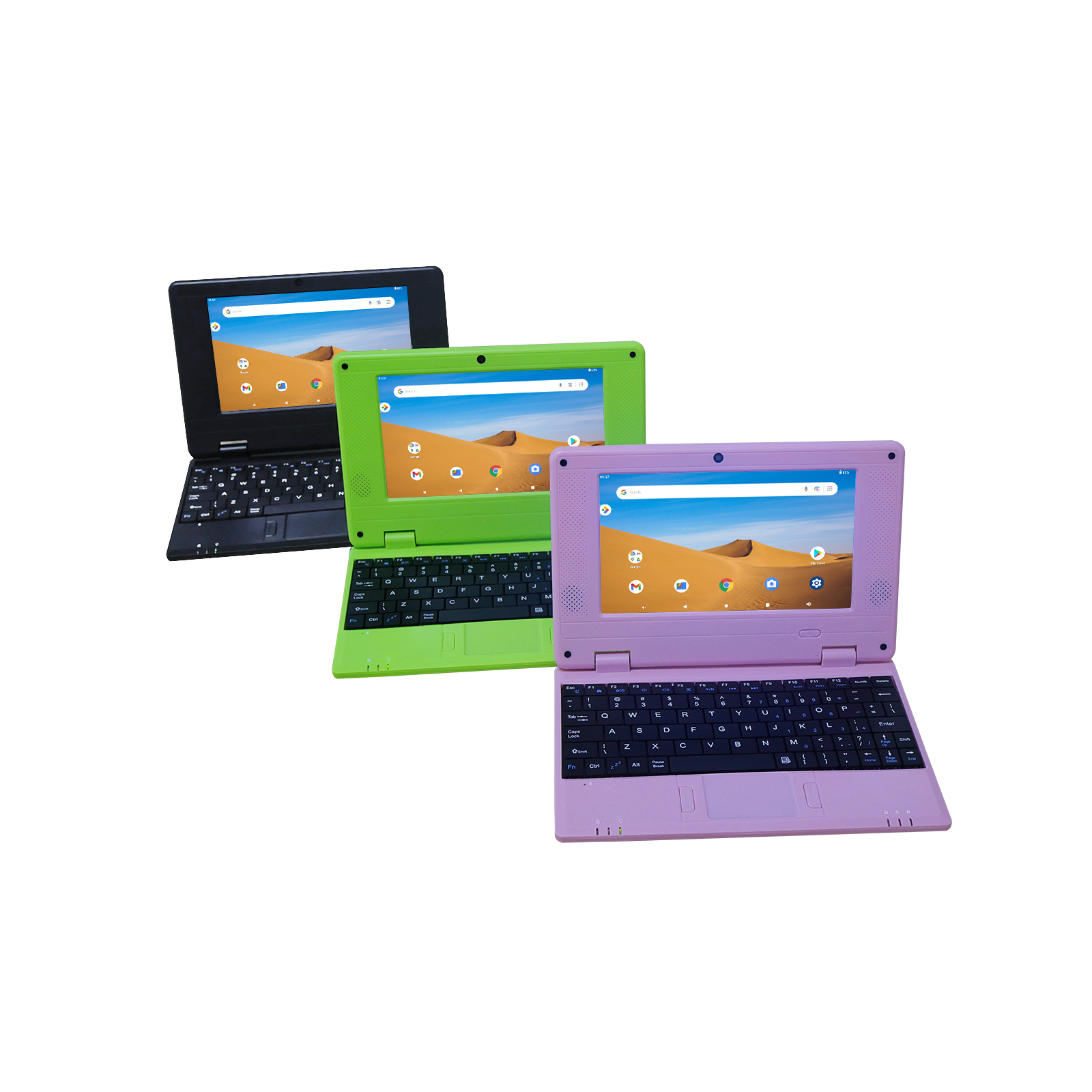 MENPAI 7" A133P Mini Pocket Laptop 32GB RAM Notebook Android 12.0 OS Laptop For Kids