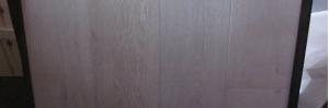 Quality medium brushed white grain lacquered oak parquet floor wholesale