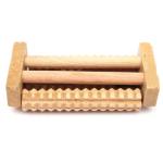Health Care Wooden Foot Roller , Acupressure Wooden Roller Anti Cellulite