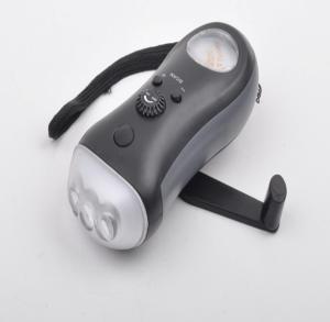 Quality CE ROHS certificated rechargeable dynamo flashlight wholesale