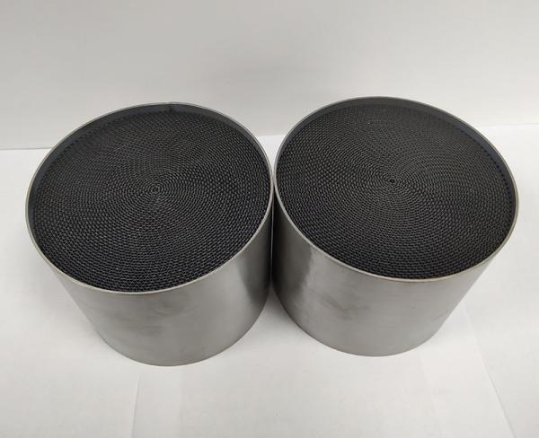 Metal Honeycomb Catalytic Reduction NOX Metallic Honeycomb Catalytic Converter