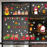 Foil Stamping Electrostatic Window Stickers CMYK 3D Wall Stickers