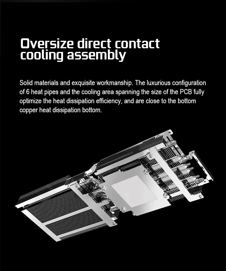 FCC Miner Graphics Card Tomahawk GeForce RTX 3070 Ti 8G Metal Frosting Process Surface