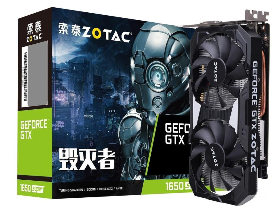 ZOTAC GeForce GTX1650 Super Gaming Graphics Card 4GD6 PA 128Bit
