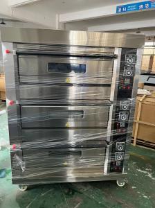 Quality 220V 50HZ Commercial Kitchen Gas Deck Oven For Baking Bread Egg Tarts Mookcake wholesale