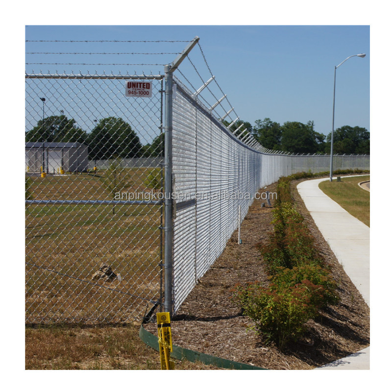 Chain Link Fence Iron Galvanized Heavy Duty Open Size 25*25mm 50*50mm 60*60mm 80*80mm