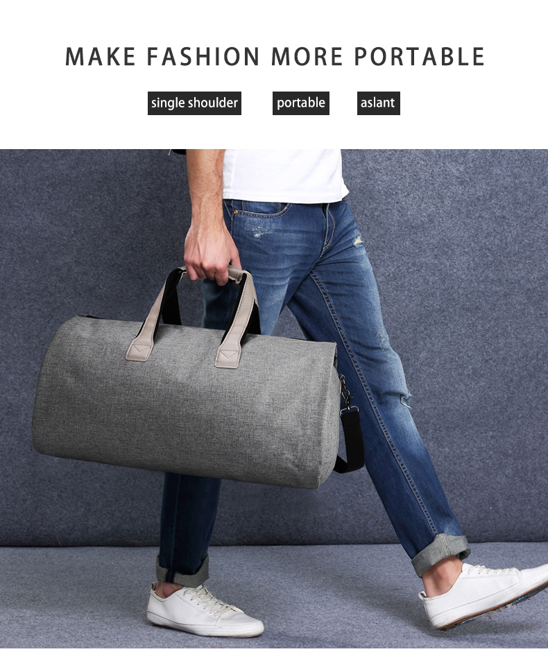 Comfortable Waterproof Folding Travel Duffle Bag Scratch Resistance