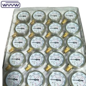 Quality High quality with competitive price CE EN837-1 water air 1psi (0 - 600 Psi) Npt 1/4 Oil Water Pressure Gauge wholesale