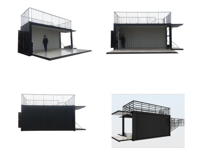 Topshaw Hot sale Contenedores Kiosco Prefab Container Restaurant Shipping Container Bar