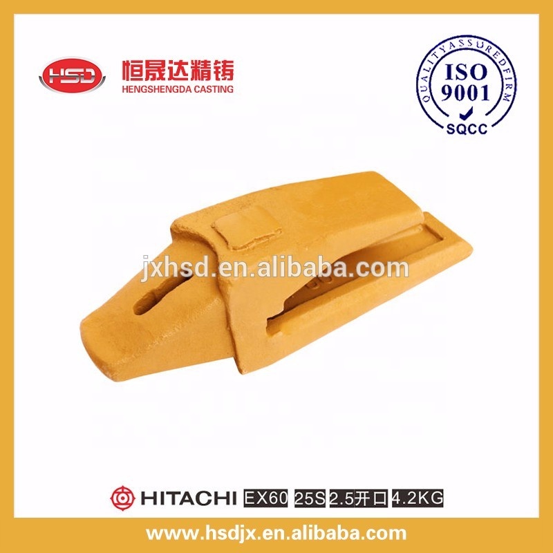Light and flat construction machinery parts excavator bucket teeth 25S from china manufacturer on sale